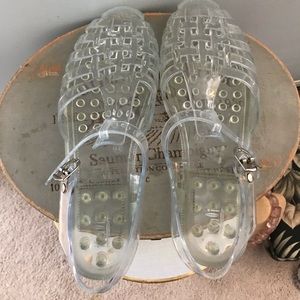 Two Pairs Jelly shoes
